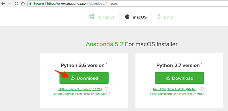 Download anaconda for python 3.5