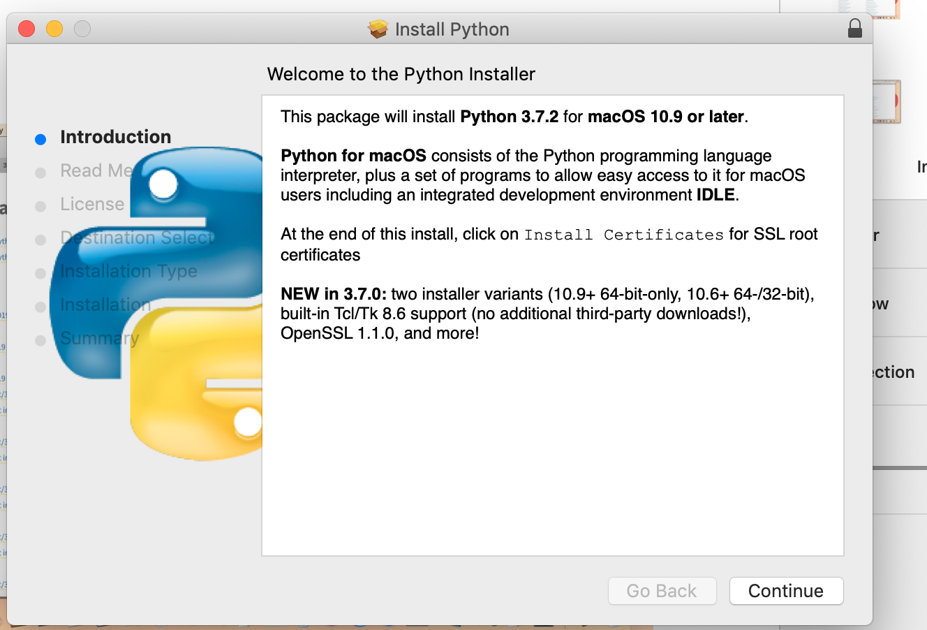 Download Python For Mac 10.9